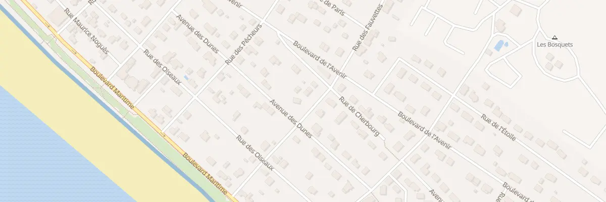 Plan du 4 Rue des Grèves à Barneville-Carteret