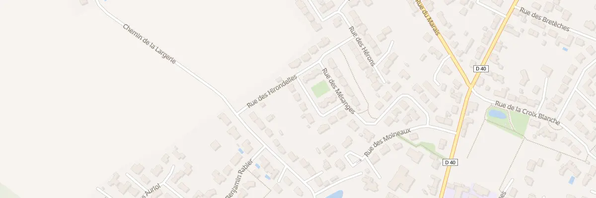 Plan du 12 Rue des fauvettes à Coëx