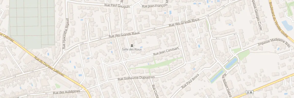 Plan du 31 Rue Jean Corvisart aux Sables-d’Olonne