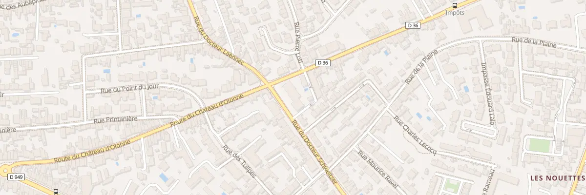 Plan du 160 Rue du Doc Schweitzer aux Sables-d’Olonne