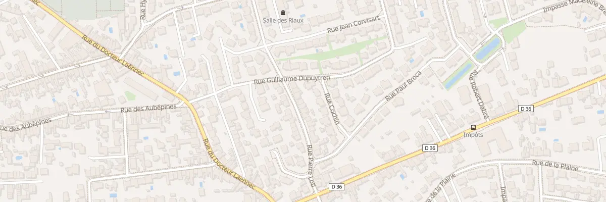 Plan du 28 Rue Pierre Loti aux Sables-d’Olonne