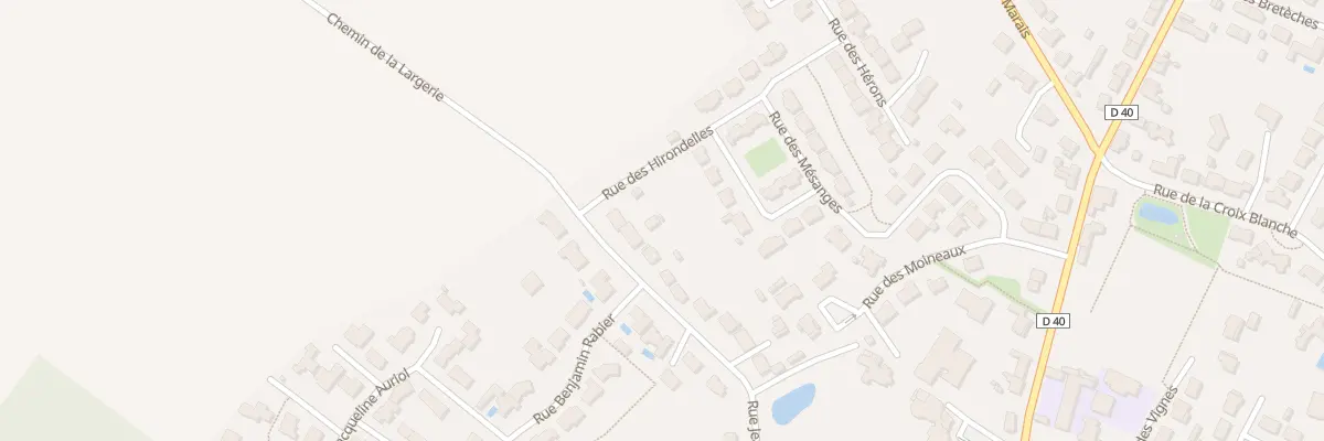 Plan du 22 Rue jean yole à Coëx