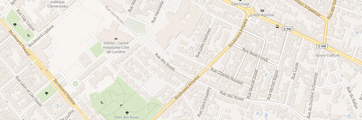 Plan du 31 Rue Charles Roussel aux Sables-d’Olonne