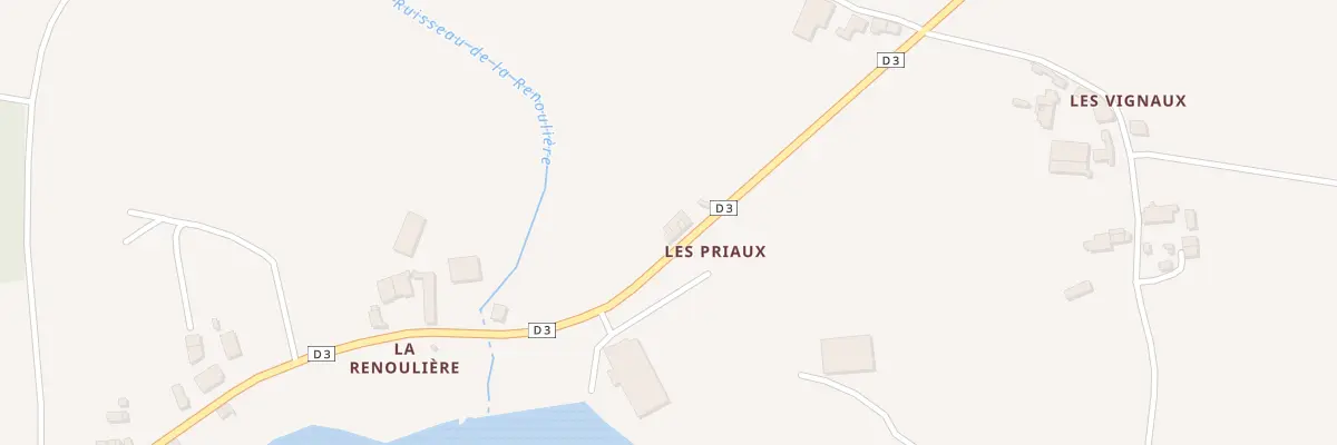 Plan du 2 La Bertinerie à Pierric