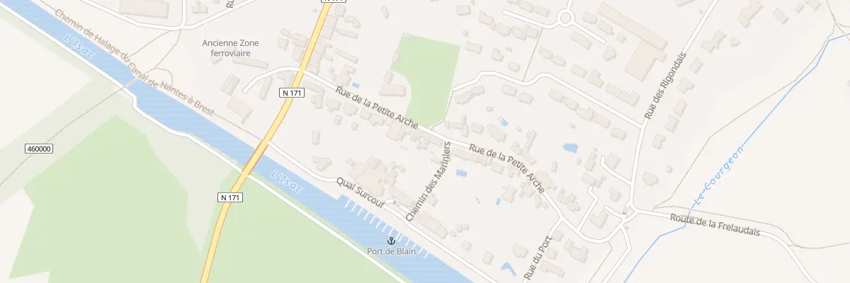 Plan du 15 Rue de la Petite Arche à Blain