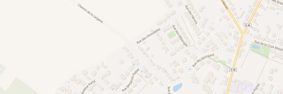 Plan du 24 Rue jean yole à Coëx
