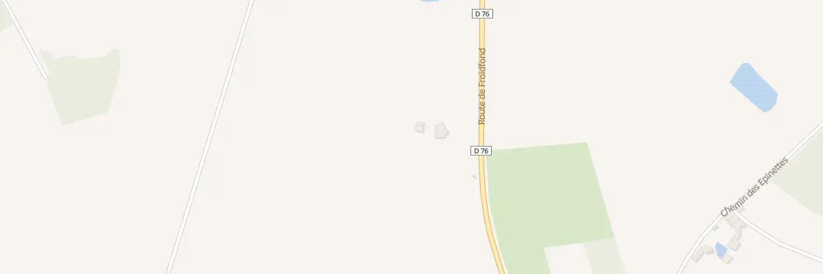 Plan du 9 Rte de Froidfond à Saint-Christophe-du-Ligneron