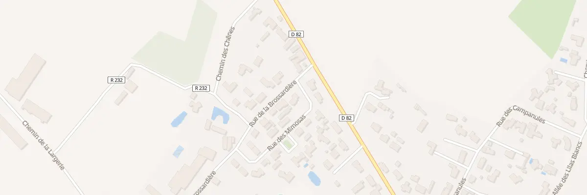 Plan du 2 Rue des mimosas à Coëx