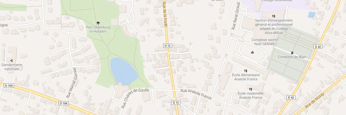 Plan du 23B Rue de la Forêt à Blain