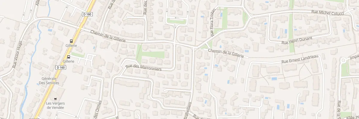 Plan du 3 Rue des Marronniers aux Sables-d’Olonne