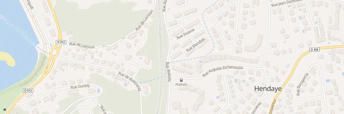 Plan du 11 Rue atabala à Hendaye