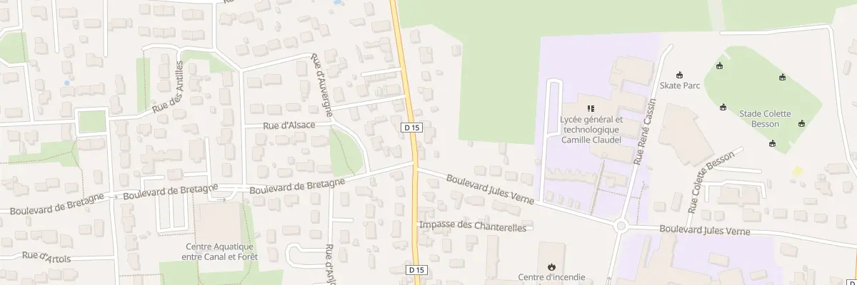 Plan du 69 Rue de la Forêt à Blain