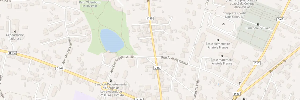 Plan du 12T Rue de la Forêt à Blain