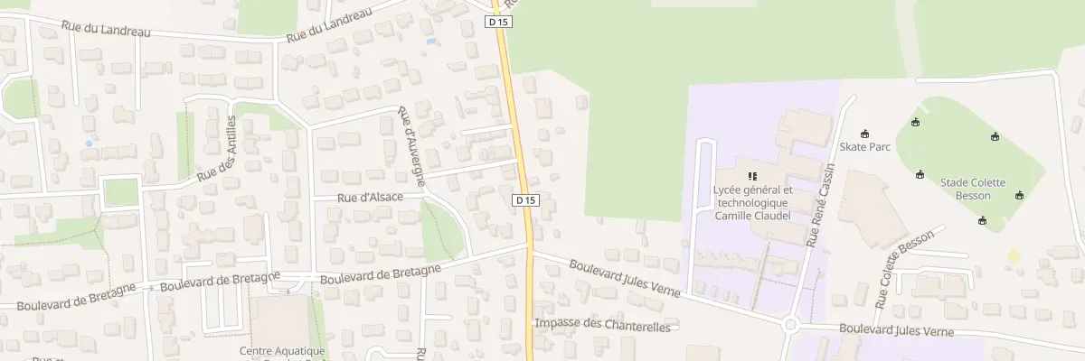 Plan du 71 Rue de la Forêt à Blain
