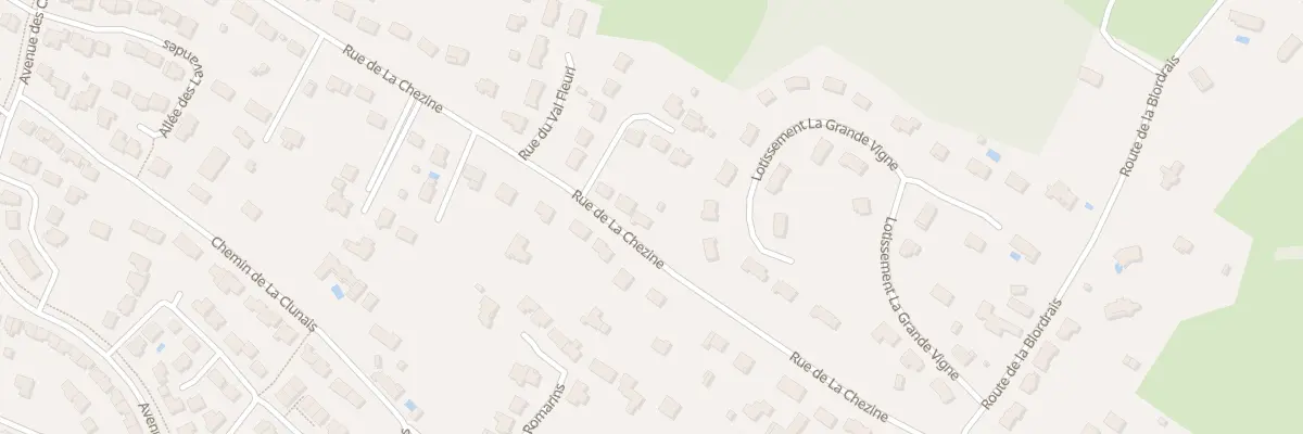 Plan du 119 Rue de la Chézine à Saint-Étienne-de-Montluc