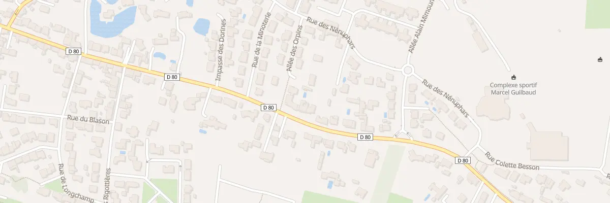Plan du 35 Rue du Maréchal Joffre aux Sables-d’Olonne