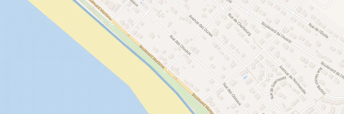 Plan du 18 Rue des Grèves à Barneville-Carteret