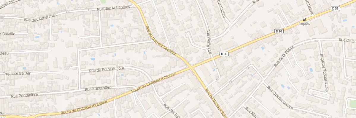 Plan du 5 Rue du Dr Laennec - Les Sables aux Sables-d’Olonne