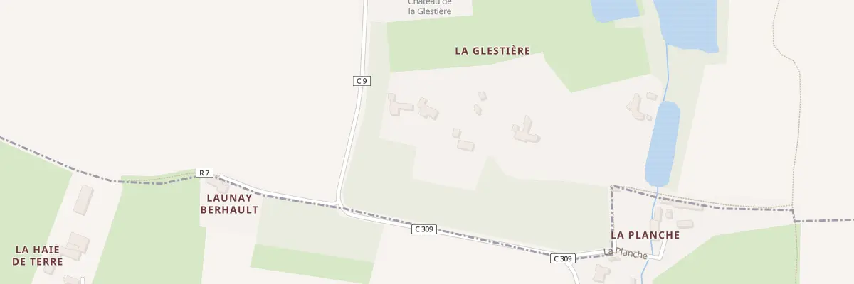 Plan du 37 La Glestière à Pacé
