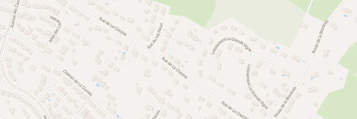 Plan du 117 Rue de la Chézine à Saint-Étienne-de-Montluc