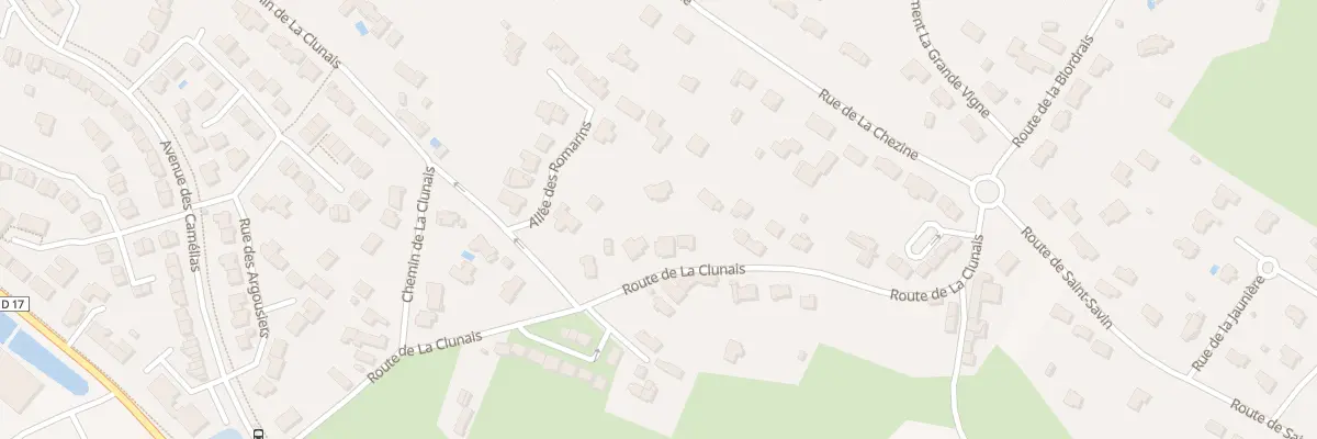 Plan du 1B Ven de la Clunais à Saint-Étienne-de-Montluc