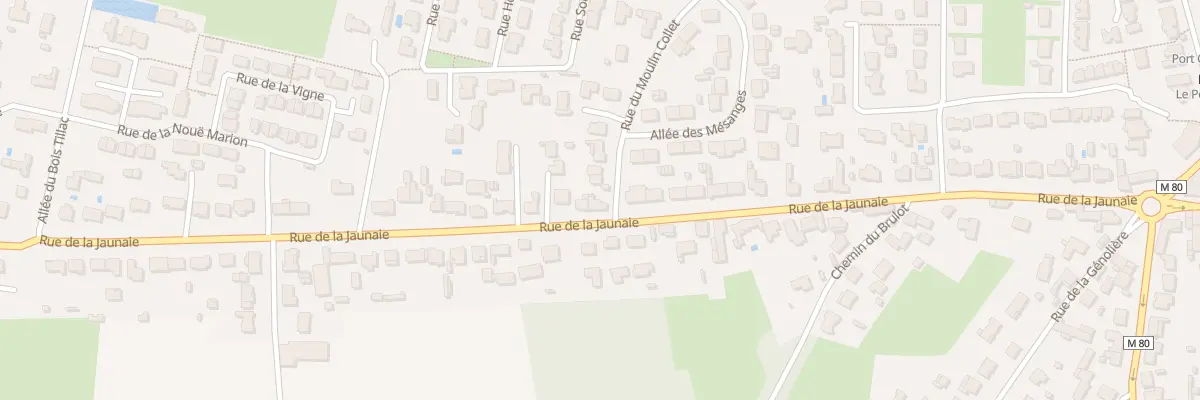 Plan du 32 Rue de la Jaunaie au Pellerin