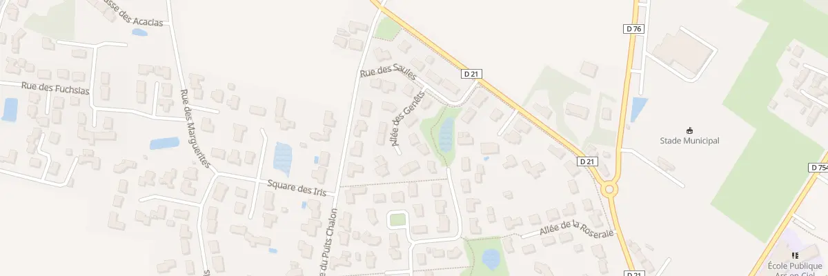 Plan du 5 All des Genêts à Saint-Christophe-du-Ligneron