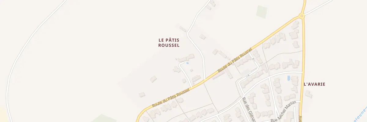 Plan du 11 Rte du Pâtis Roussel à Pacé