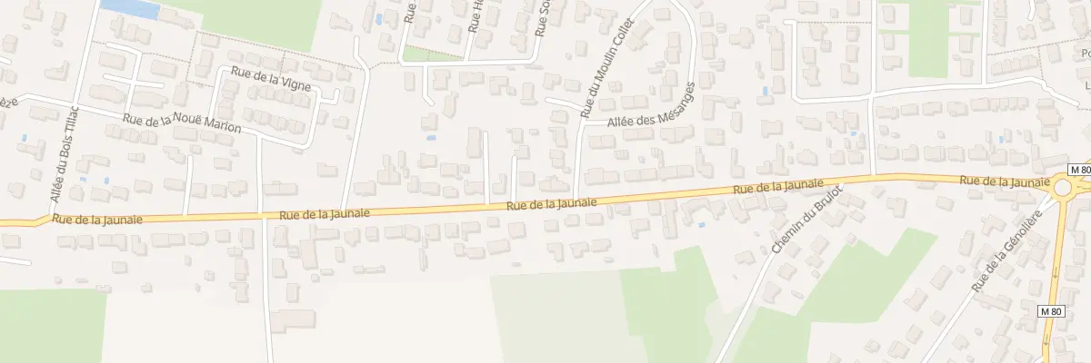 Plan du 34 Rue de la Jaunaie au Pellerin