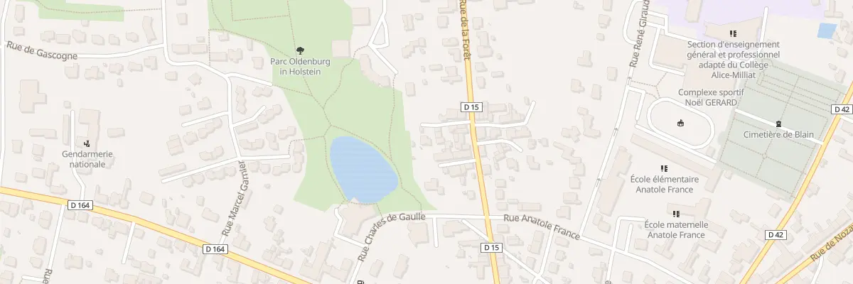 Plan du 32T Rue de la Forêt à Blain