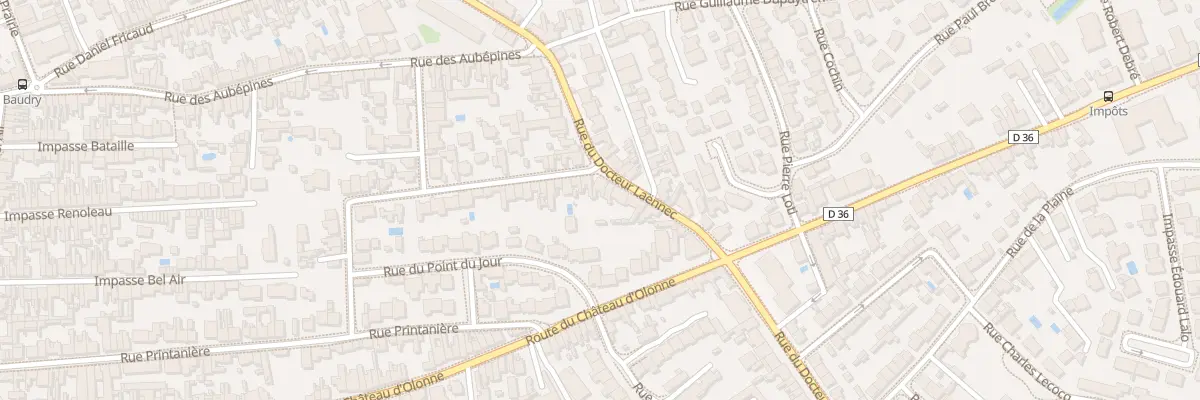 Plan du 17 Rue du Dr Laennec - Les Sables aux Sables-d’Olonne