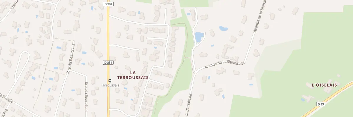 Plan du 18 La Basse Terroussais à Saint-Étienne-de-Montluc