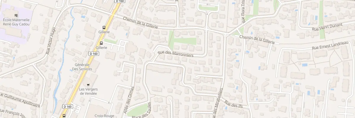 Plan du 15 Rue des Marronniers aux Sables-d’Olonne