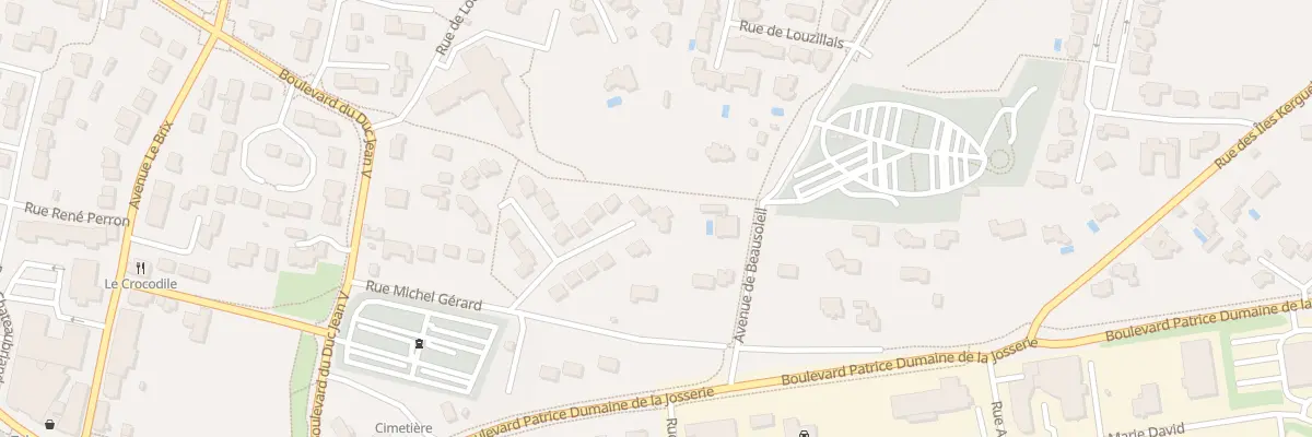 Plan du 12 Rue Tanguy Prigent à Pacé