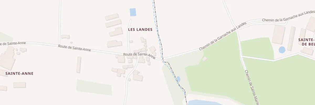 Plan du 3295 Rte de Sainte Anne à La Garnache