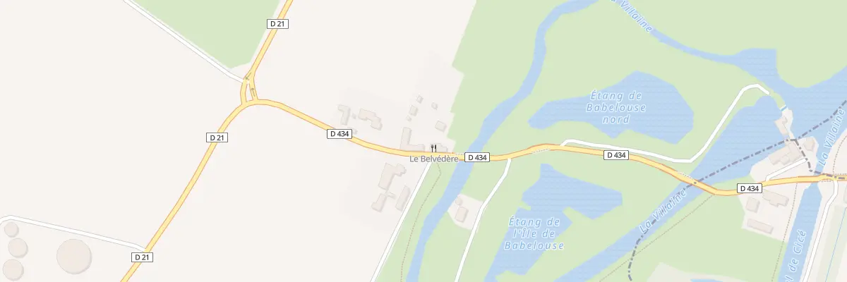 Plan du 5005 Babelouse à Chavagne