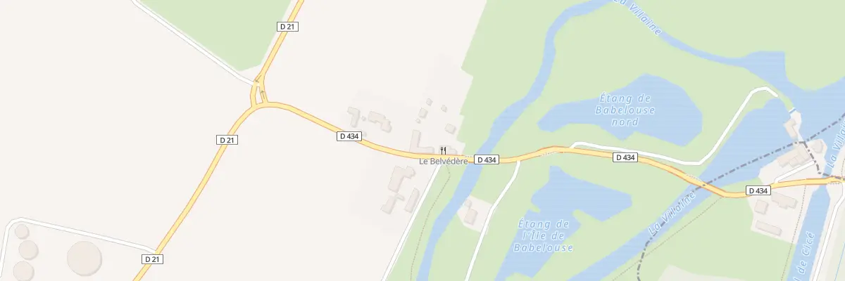 Plan du 5006 Babelouse à Chavagne
