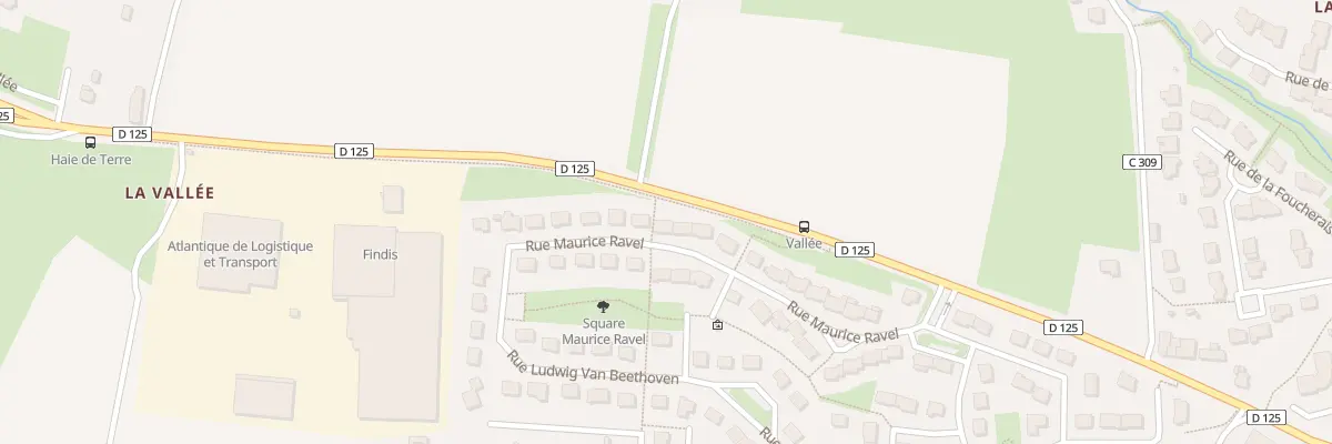 Plan du 24 Rue Maurice Ravel à Vezin-le-Coquet