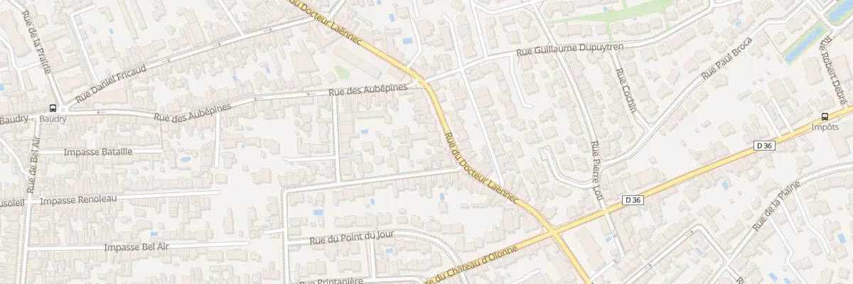Plan du 25 Rue du Dr Laennec - Les Sables aux Sables-d’Olonne