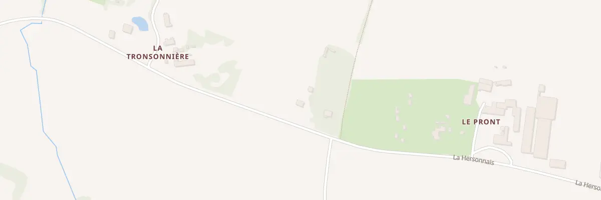 Plan du 13 La Tronsonniere à Vignoc