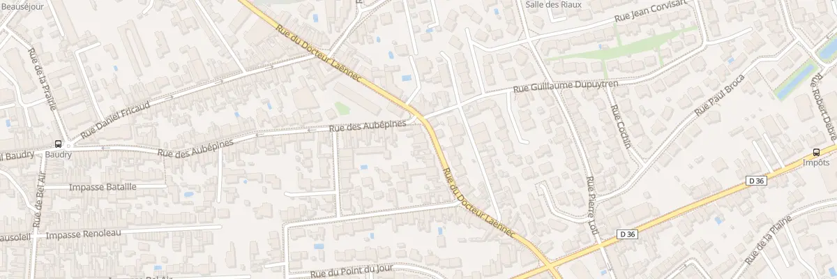Plan du 37 Rue du Dr Laennec - Les Sables aux Sables-d’Olonne