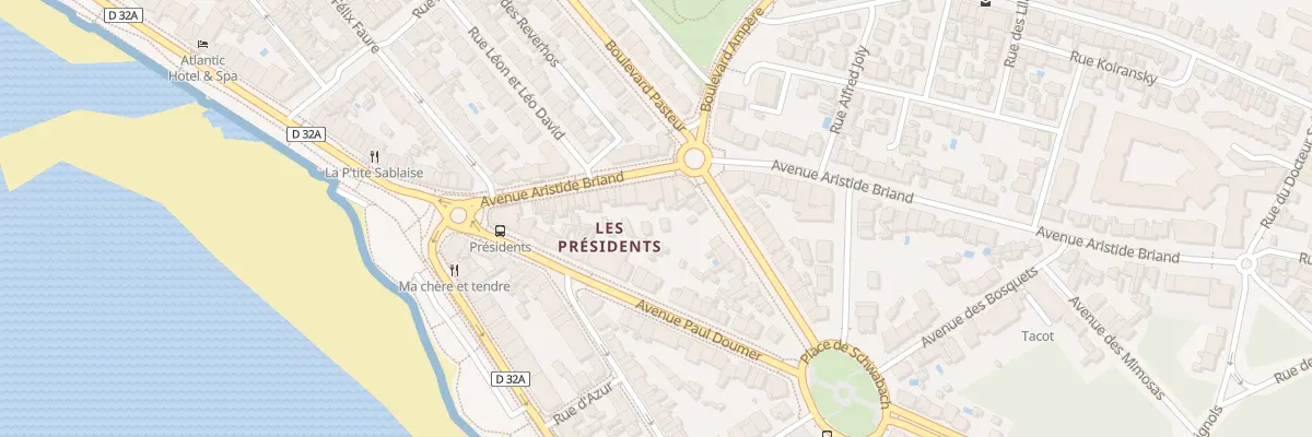 Plan du 59 Av Aristide Briand aux Sables-d’Olonne