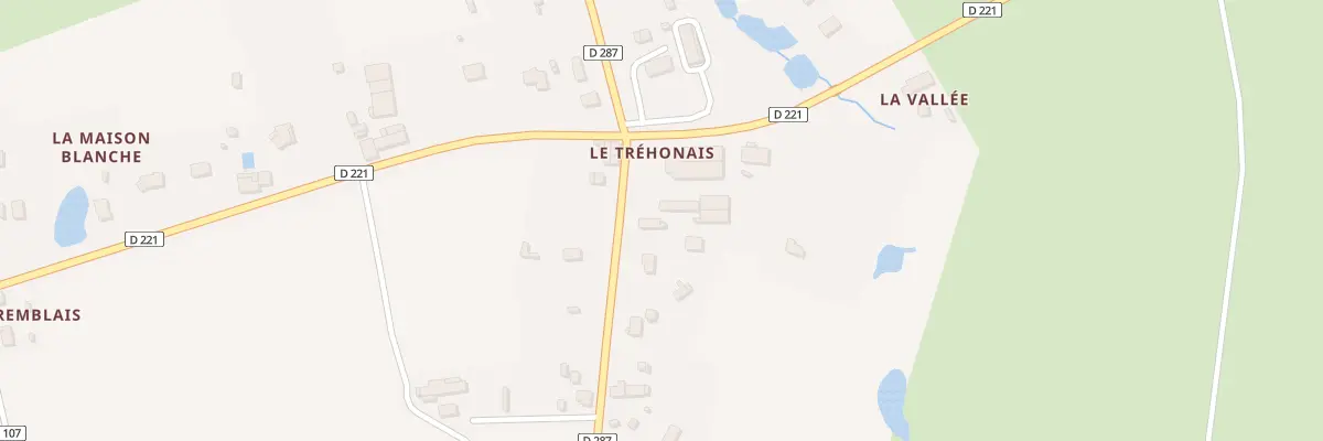 Plan du 6175 La Trehonnais à Hédé-Bazouges