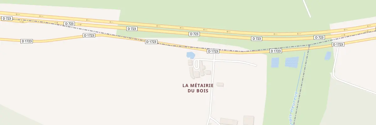 Plan du 2 Che de la Métairie du Bois à Cheix-en-Retz