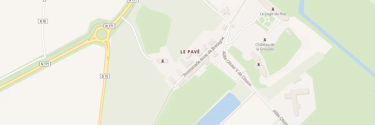 Plan du 9 Le Pavé à Blain