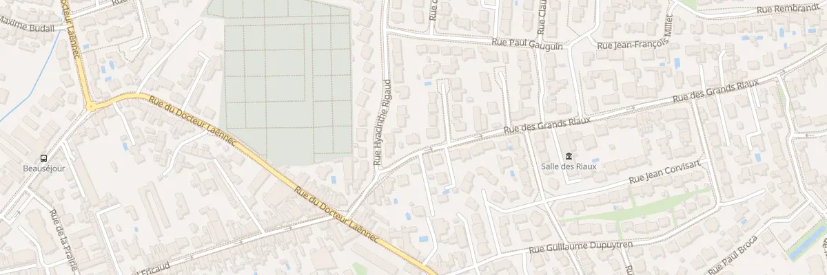 Plan du 5 Rue des Grands Riaux aux Sables-d’Olonne