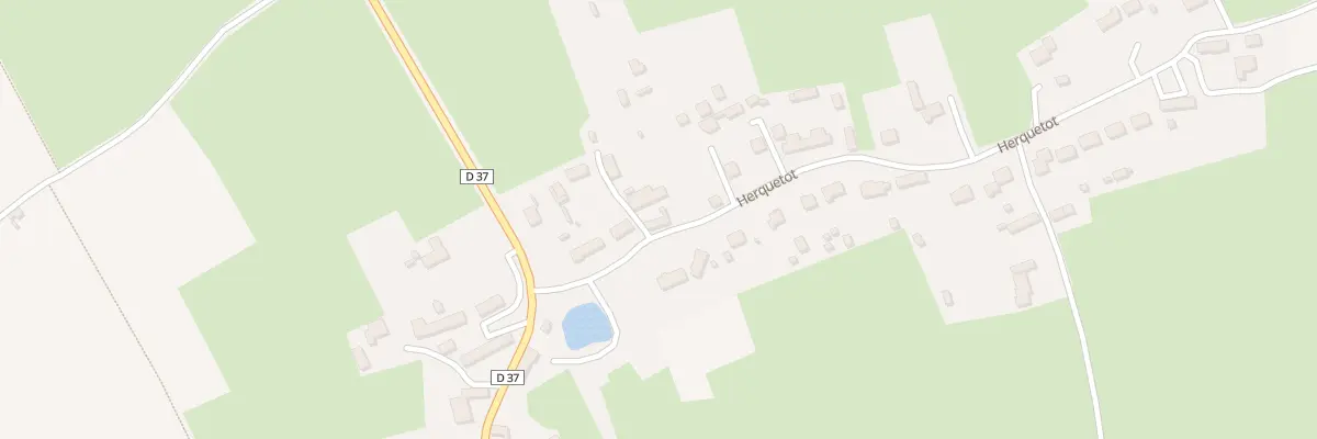 Plan du 13 Herquetot Vasteville à La Hague