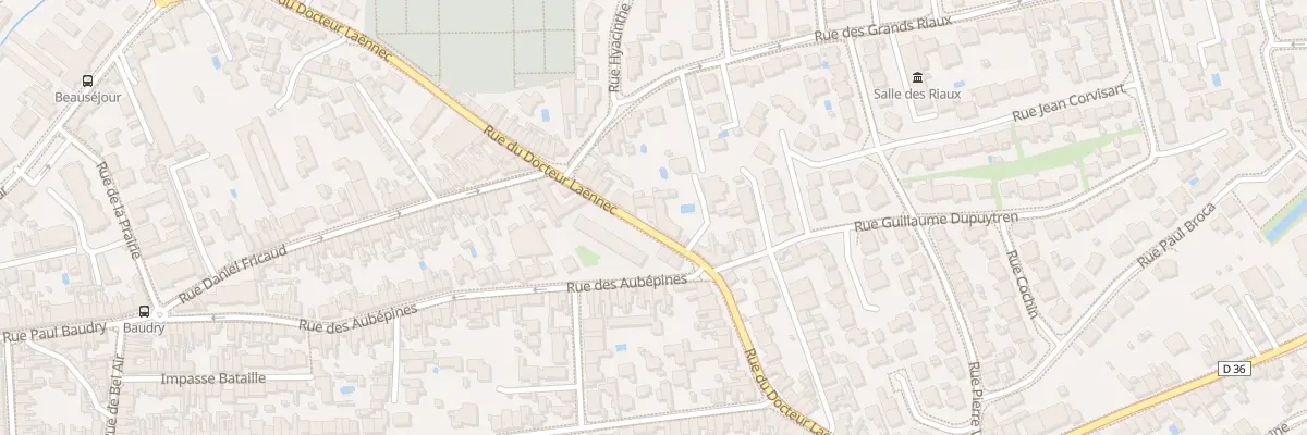 Plan du 50B Rue du Dr Laennec - Chateau aux Sables-d’Olonne