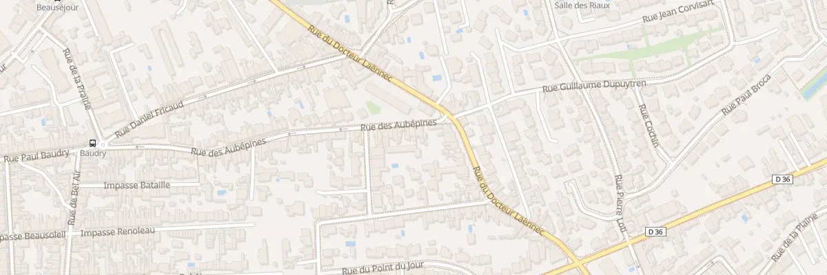 Plan du 9 Rue des Aubepines - Les Sables aux Sables-d’Olonne