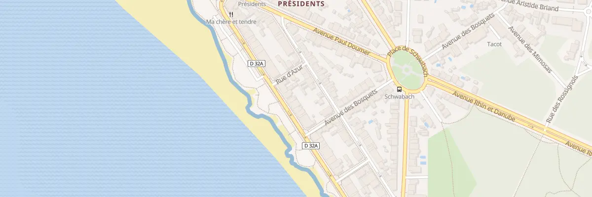 Plan du 28 Prom Pdt J F Kennedy aux Sables-d’Olonne